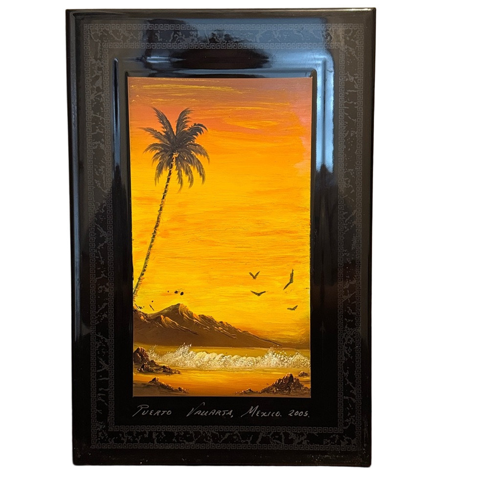 Sunset Beach Wall Art Puerto Vallarta Mexico 2005